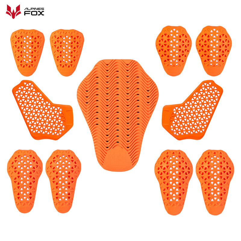 Motorcycle Gear Fox - Universal Built-In อุปกรณ์ป้องกัน CE Certified เสื้อแจ็คเก็ตรถจักรยานยนต์ใส่ด้านหลัง