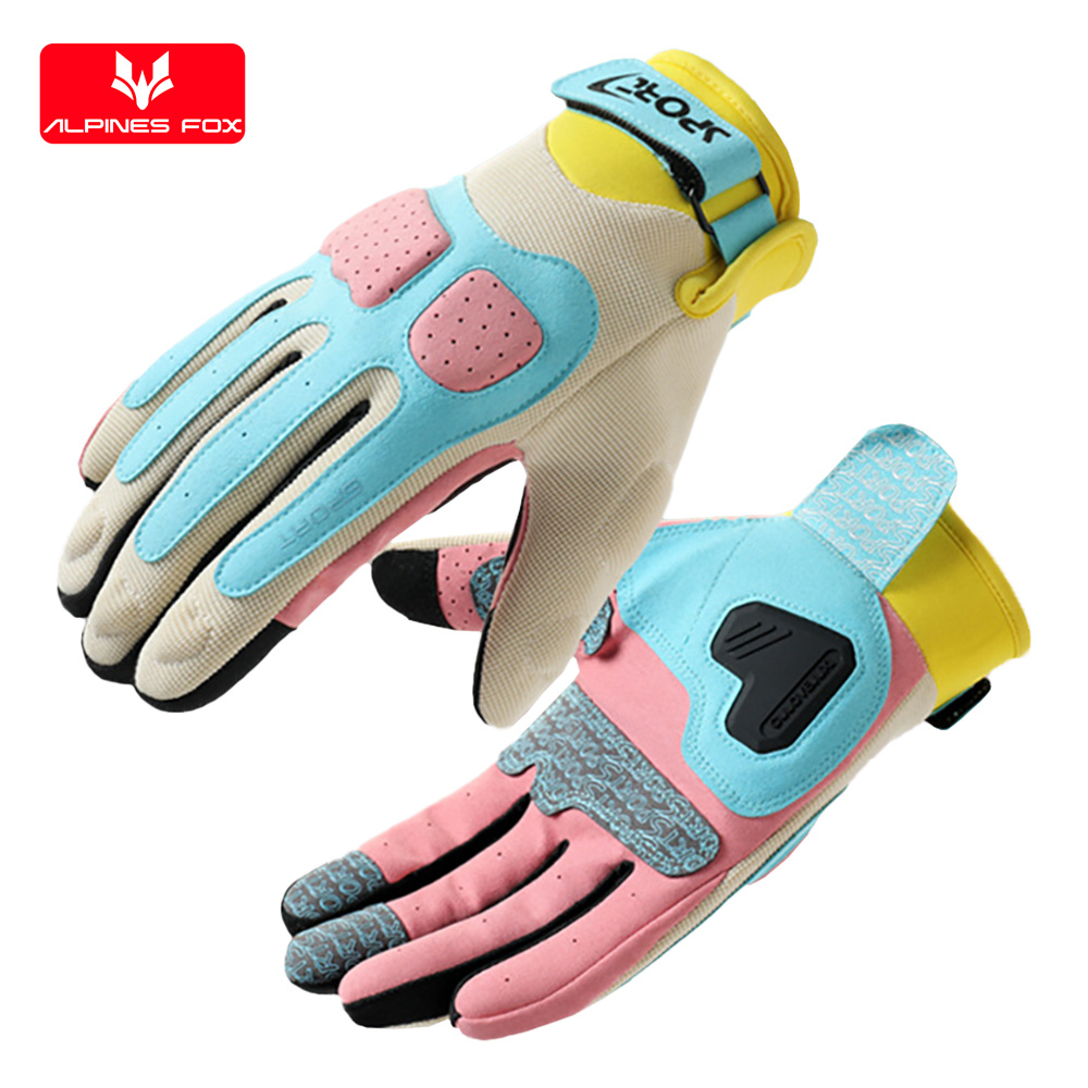 Motorcycle Gear Fox - ฤดูร้อนผู้หญิงถุงมือรถจักรยานยนต์เลดี้วัยรุ่นหญิงBreathable Motocross Racingมอเตอร์ไซด์ขี่Guantesหน้าจอสัมผัสถุงมือขี่จักรยาน