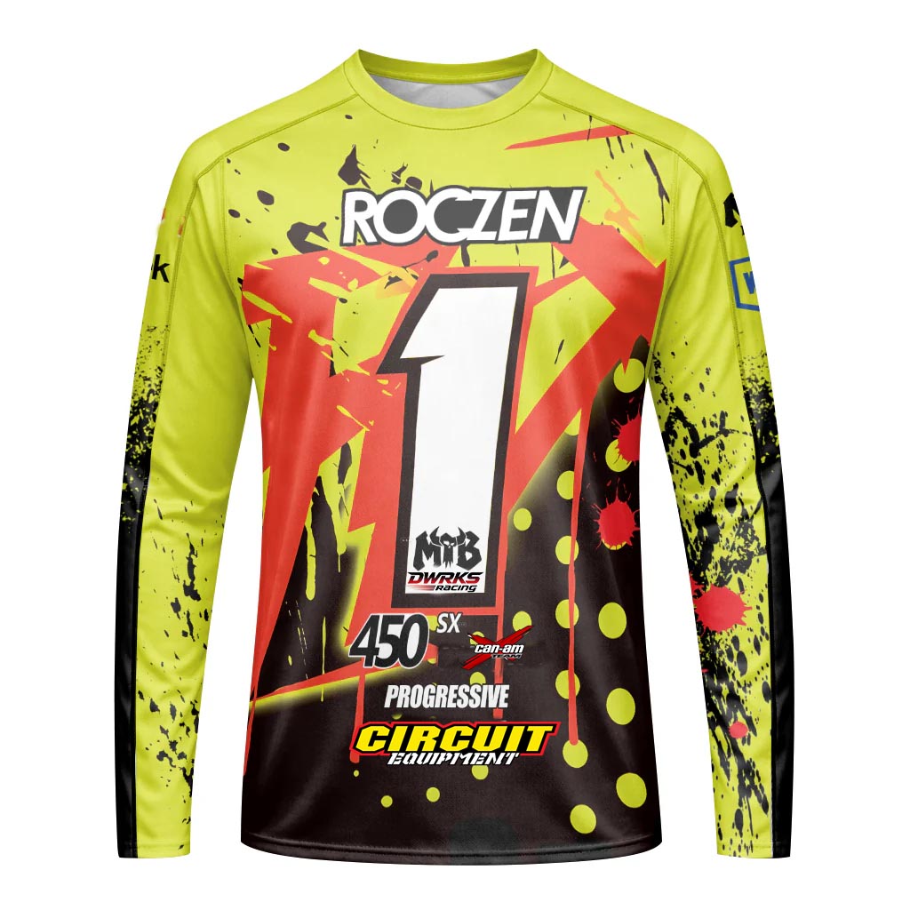 Motorcycle Gear Fox - เสื้อเจอร์ซีย์ทีม BMX โมโตครอส 2027 สำหรับ Enduro