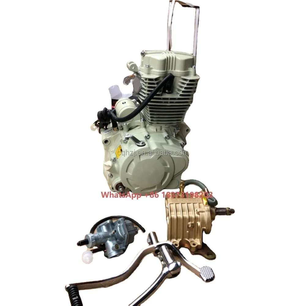 Motorcycle Gear Wholesale - เครื่องยนต์สามล้อขายส่ง CQHZJ รถจักรยานยนต์สามล้อ 6 เกียร์ ระบบระบายความร้อนด้วยอากาศ