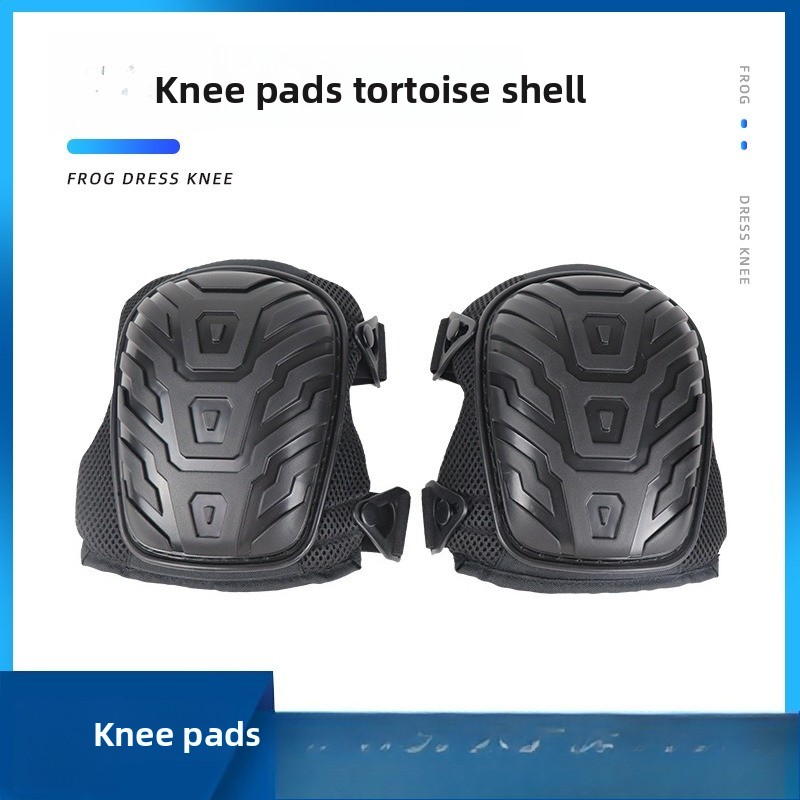 Knee Guard Hard - แผ่นรองข้อศอกและเข่าแบบแข็ง ป้องกันการลื่น ทนทานต่อการสึกหรอ ขนาดเดียว ใช้ได้กับงานวิศวกรรม งานสวน