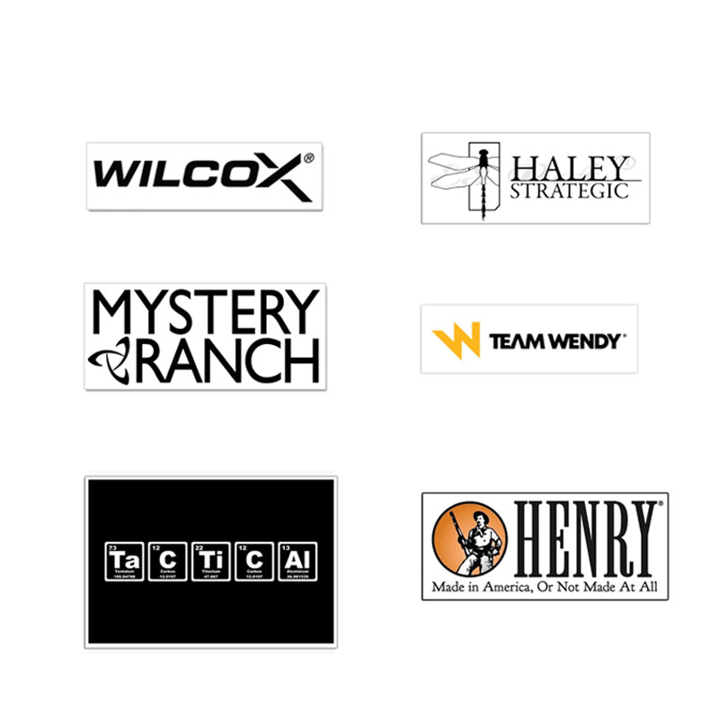 Motorcycle Gear Wholesale - สติกเกอร์ไวนิลลายทหาร 5 ชิ้น/10 ชิ้น ขายส่ง แพ็คสติกเกอร์กันน้ำสำหรับตกแต่งรถยนต์