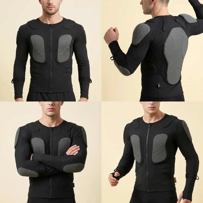 Motorcycle Gear Wholesale - เสื้อป้องกันการกระแทกแบบระบายอากาศสำหรับผู้ชาย ขายส่ง สำหรับเล่นสโนว์บอร์ด สกี สเก็ต มอเตอร์ไซค์