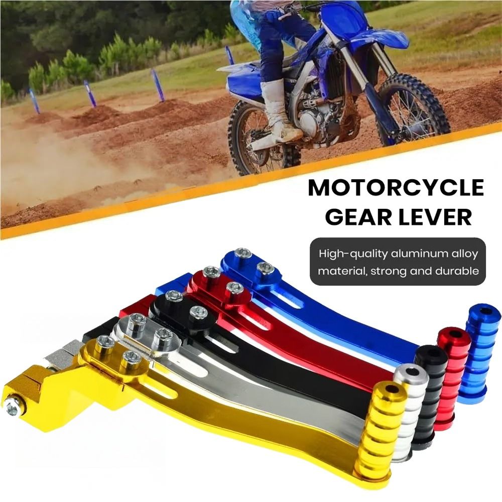 Motorcycle Gear Shift Pattern - คันเกียร์มอเตอร์ไซค์อะลูมิเนียม CNC อเนกประสงค์ ปรับได้ คันเดียว สำหรับรถวิบาก/โมโตครอส