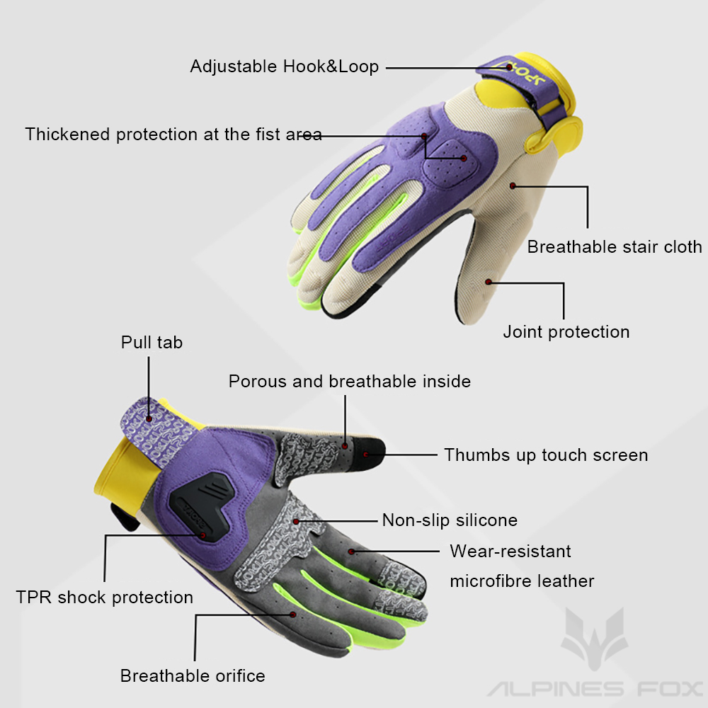 ฤดูร้อนผู้หญิงถุงมือรถจักรยานย - Motorcycle Gear Fox บทวิจารณ์และราคา