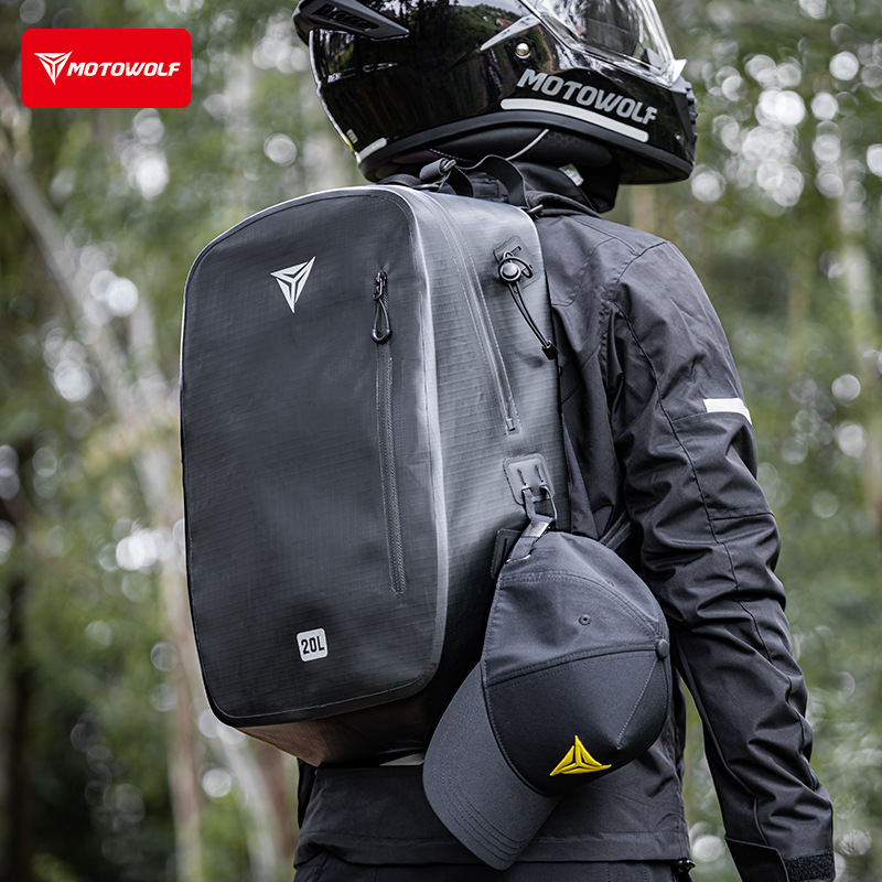 กระเป๋าเป้กันน้ำสำหรับมอเตอร์ไ - Motorcycle Gear Wholesale บทวิจารณ์และราคา