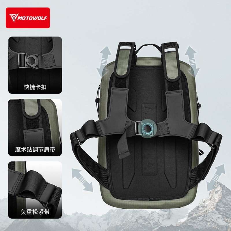 กระเป๋าเป้กันน้ำสำหรับมอเตอร์ไ - Motorcycle Gear Wholesale บทวิจารณ์และราคา