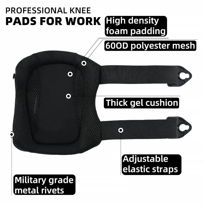 รั้งเข่ามืออาชีพทํางานรั้งเข่า - Knee Guard Hard บทวิจารณ์และราคา