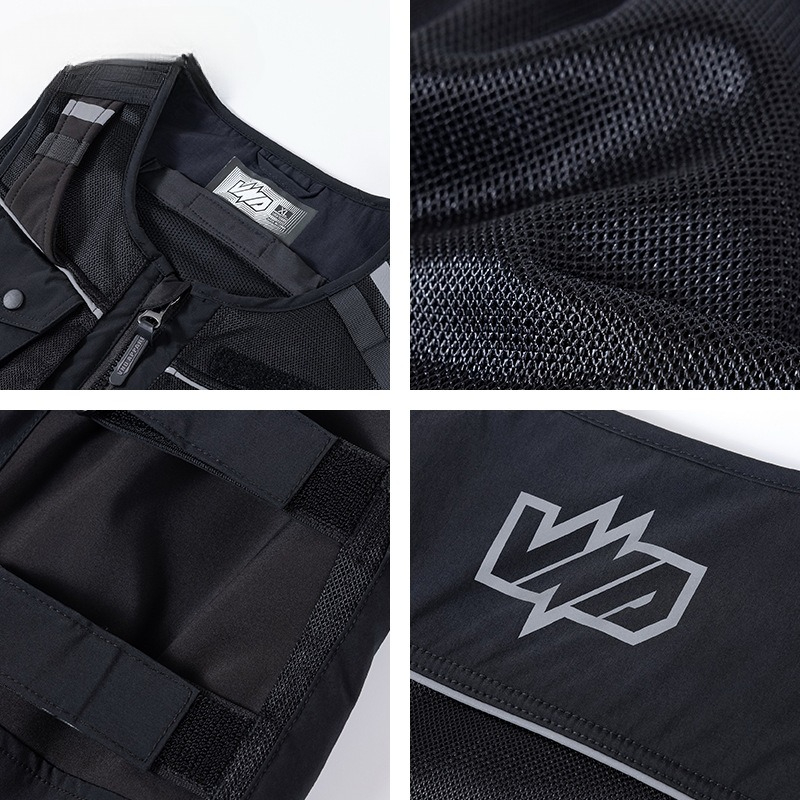 เสื้อกั๊กสะท้อนแสงเพื่อความปลอ - Motorcycle Wearing Gear บทวิจารณ์และราคา