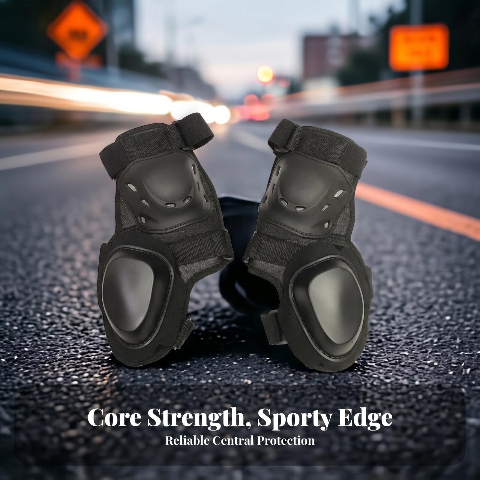 สนับเข่ามอเตอร์ไซค์ สายรัดปรับ - Knee Guard Hard บทวิจารณ์และราคา