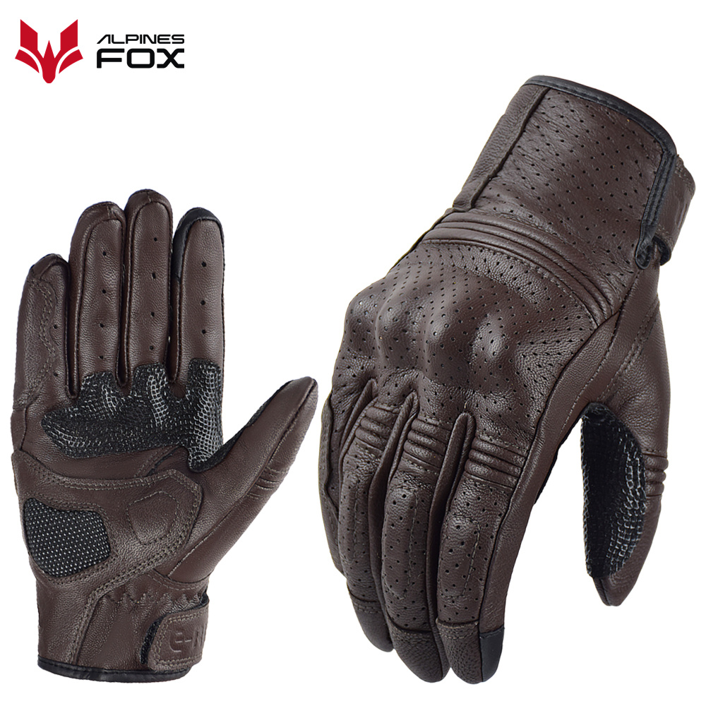 ถุงมือหนังสำหรับขี่มอเตอร์ไซค์ - Motorcycle Gear Fox บทวิจารณ์และราคา