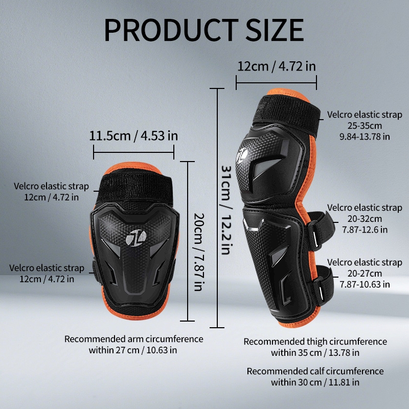 ชุดป้องกันเข่าและข้อศอกสำหรับเ - Knee Guard Hard บทวิจารณ์และราคา