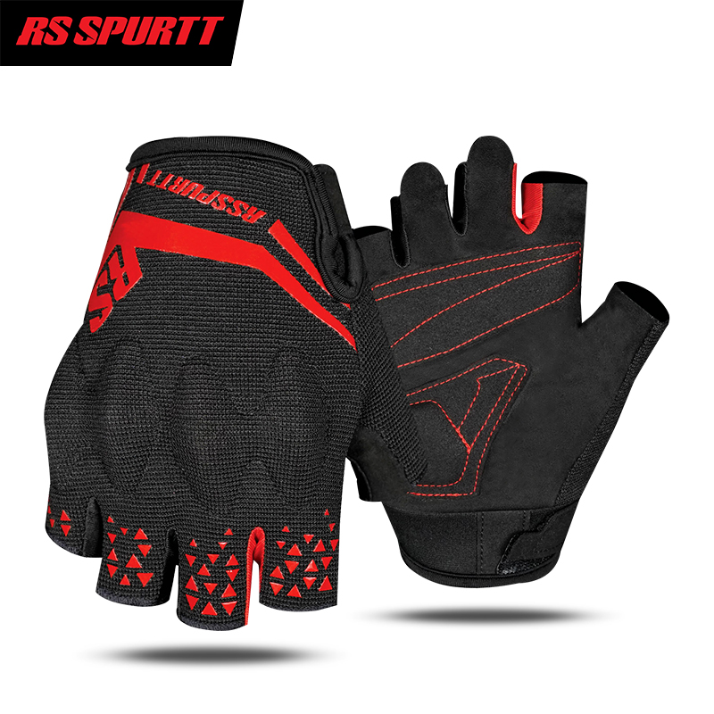 ถุงมือมอเตอร์ไซค์แบบครึ่งนิ้ว  - Motorcycle Wearing Gear บทวิจารณ์และราคา