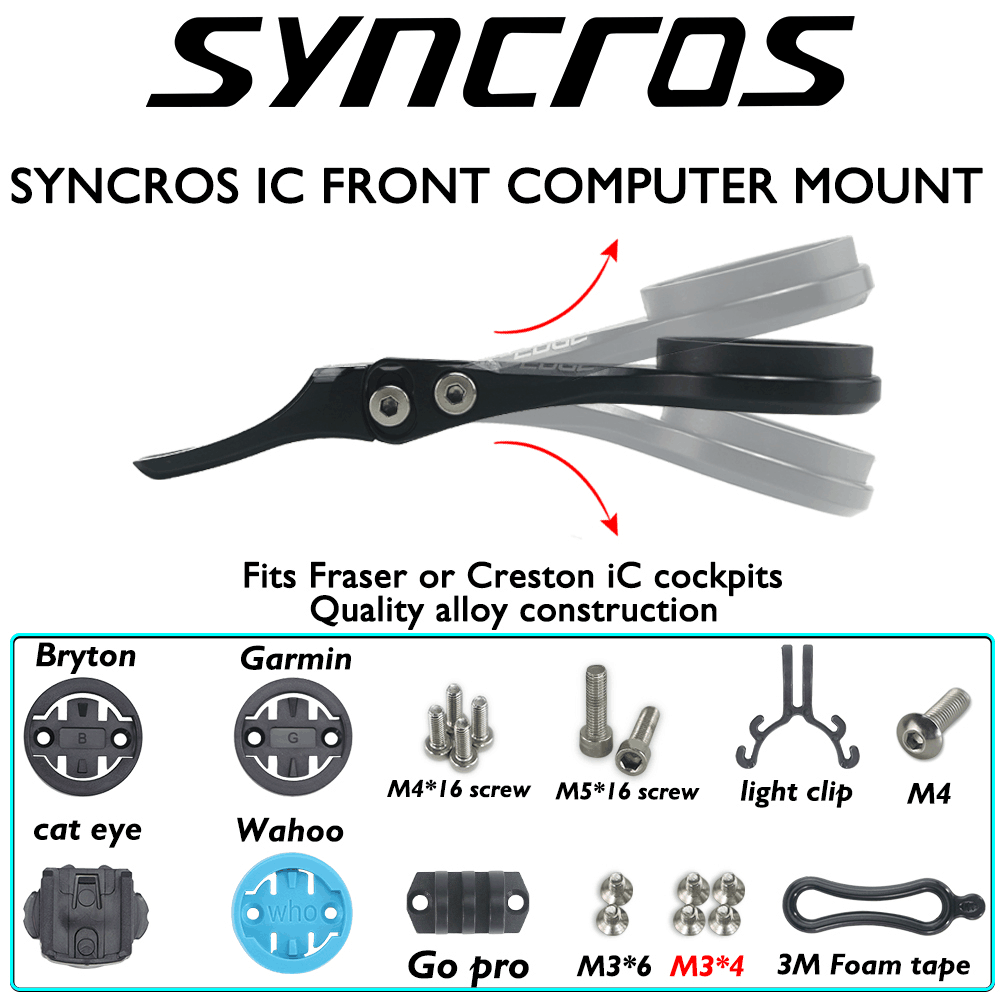 Syncros คอมพิวเตอร์ Mount Cres - Phone Mount Handlebar บทวิจารณ์และราคา