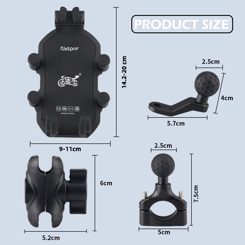 REALZION ที่วางโทรศัพท์รถจักรย - Phone Mount Handlebar บทวิจารณ์และราคา