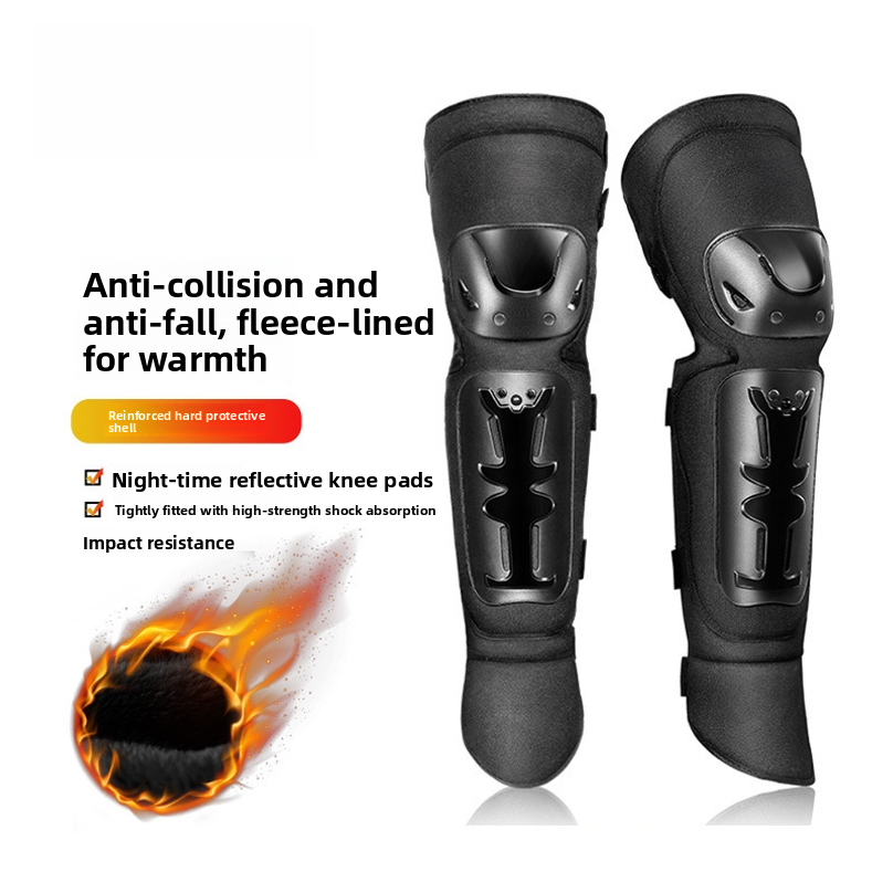 สนับเข่ามอเตอร์ไซค์สำหรับฤดูหน - Knee Guard Hard บทวิจารณ์และราคา