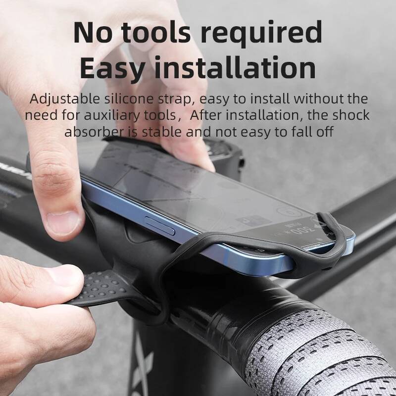 ที่ยึดโทรศัพท์มือถือแบบซิลิโคน - Phone Mount Handlebar บทวิจารณ์และราคา