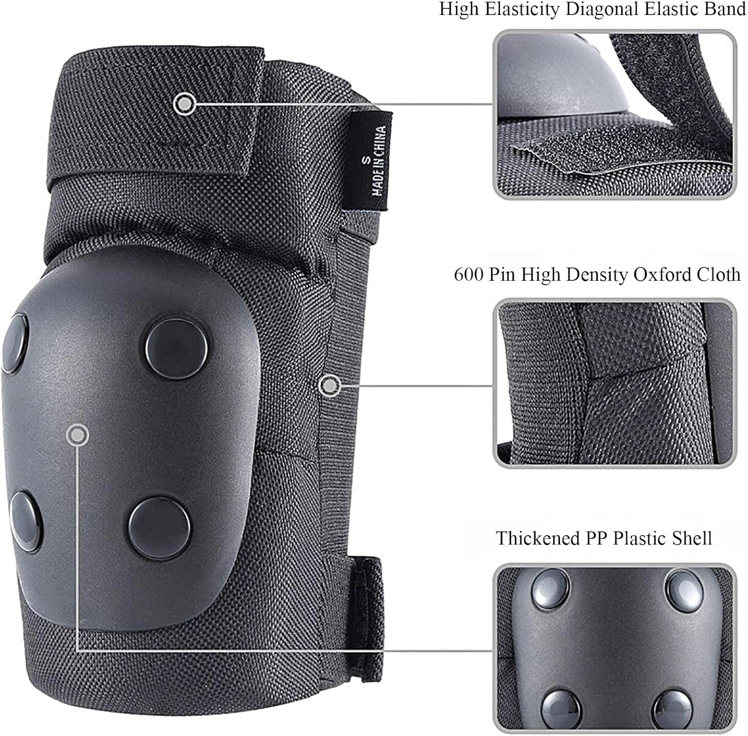 ชุดอุปกรณ์ป้องกันการเล่นโรลเลอ - Knee Guard Hard บทวิจารณ์และราคา