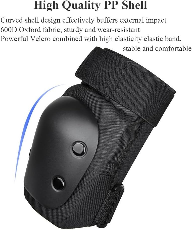 ชุดอุปกรณ์ป้องกันการเล่นโรลเลอ - Knee Guard Hard บทวิจารณ์และราคา