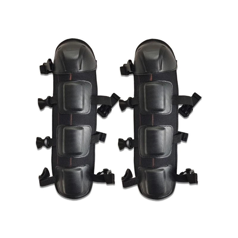 แผ่นป้องกันขาสีดำ 2 ชิ้น พร้อม - Knee Guard Hard บทวิจารณ์และราคา