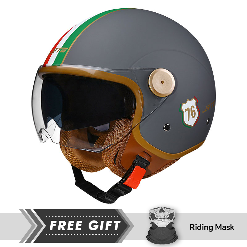 Retro TT & COCASCOS หมวกกันน็อ - Motorcycle Gear Store บทวิจารณ์และราคา