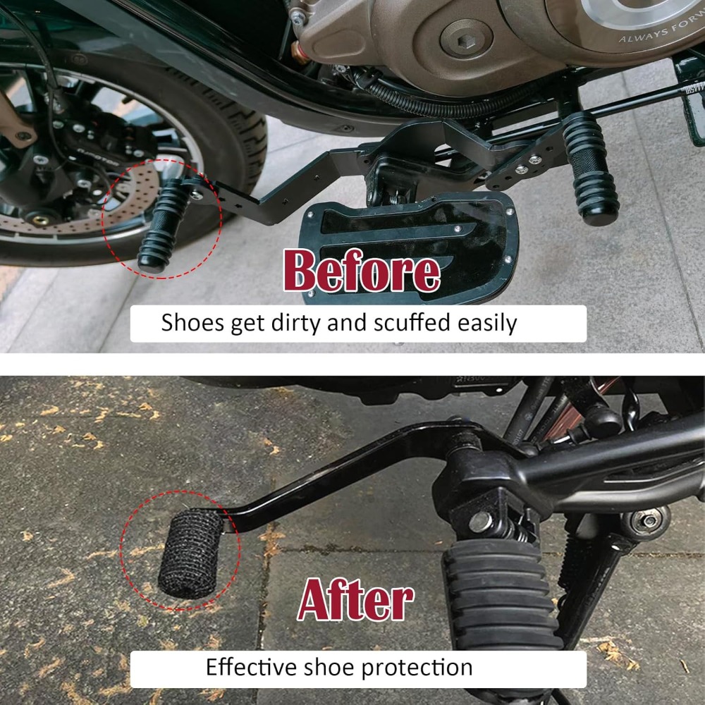 ที่ครอบรองเท้าป้องกันรอยขีดข่ว - Motorcycle Gear Shift Pattern บทวิจารณ์และราคา