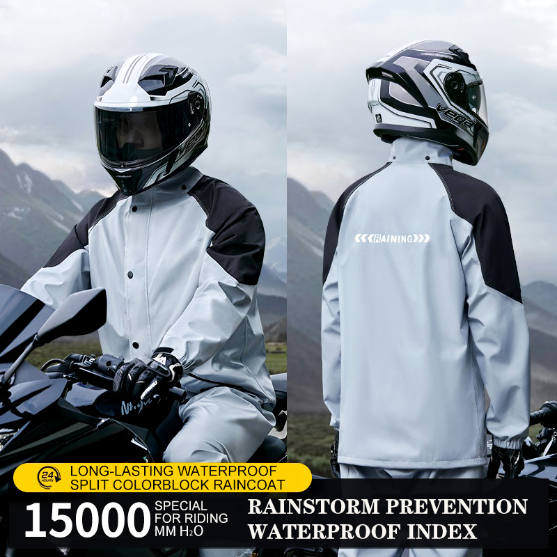 ชุดกันฝนสำหรับผู้ชายและผู้หญิง - Motorcycle Wearing Gear บทวิจารณ์และราคา