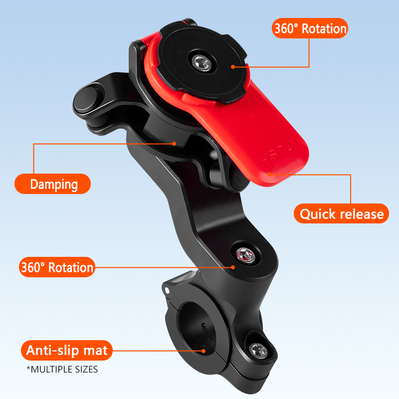 ยูนิเวอร์แซล 360 °   ที่ยึดโทร - Phone Mount Handlebar บทวิจารณ์และราคา