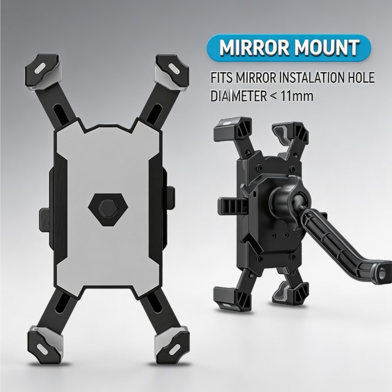 ที่วางโทรศัพท์สำหรับขี่มอเตอร์ - Phone Mount Handlebar บทวิจารณ์และราคา