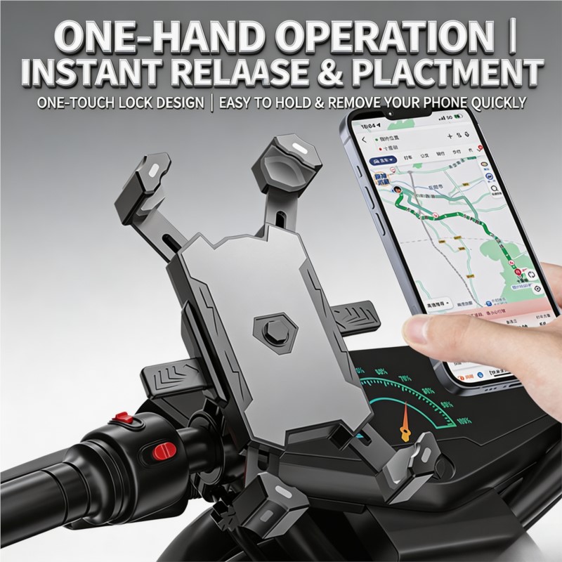 ที่วางโทรศัพท์สำหรับขี่มอเตอร์ - Phone Mount Handlebar บทวิจารณ์และราคา