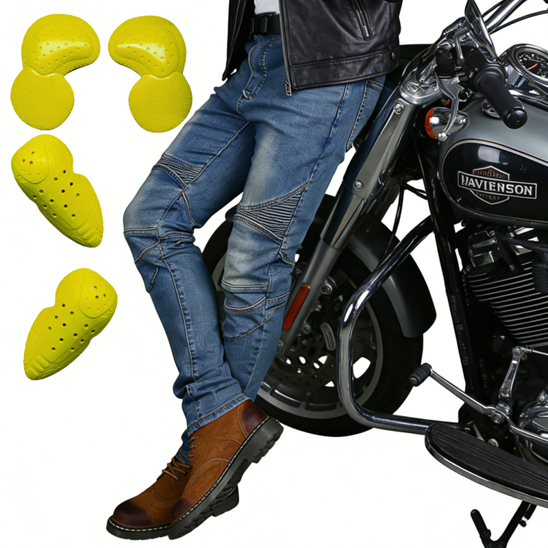 กางเกงยีนส์สำหรับขี่มอเตอร์ไซค - Motorcycle Wearing Gear บทวิจารณ์และราคา